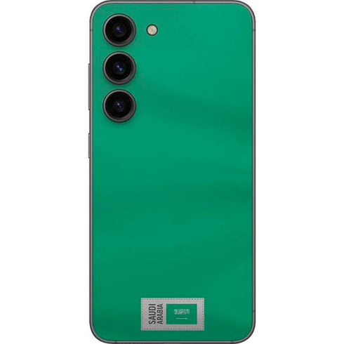 Saudi Arabia Soccer Flag Galaxy S23 Skin